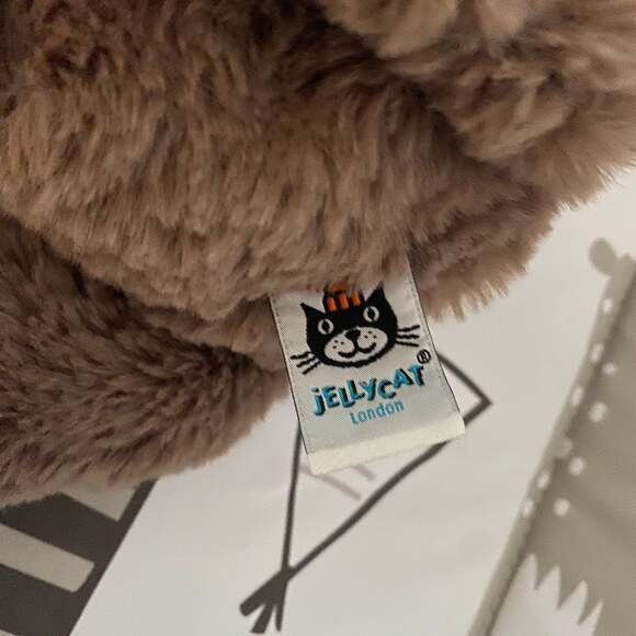 Jellycat Medium Smudge Monkey Plush Stuffed Animal Rare - Picture 3 of 4